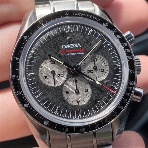 omega speedmaster meteorite dial|omega meteorite dial.